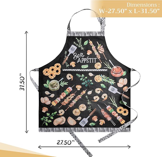 Maison d' Hermine 100% Cotton Apron - Image 4