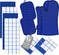 Oven Mitts Pot Holders Sets/Kitchen Towels and Dishcloths, Oven Gloves Kitchen by BSKSSK
