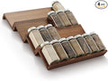 Tinamo Acacia Wooden Spice Rack Organizer by TINAMO