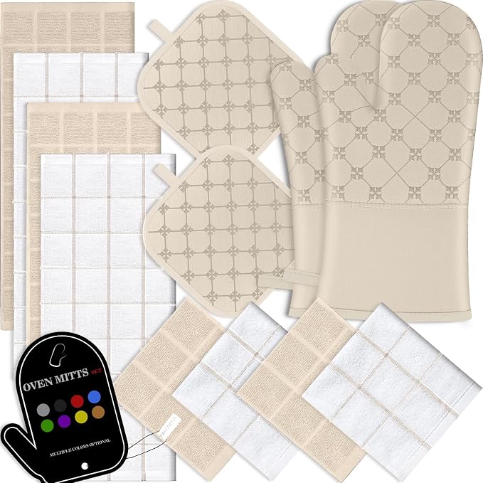 Oven Mitts Kitchen Towels Dishcloths by BSKSSK