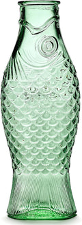 Serax Glass Water Pitcher | Fish & Fish glassware by Paola Navone | Wine Carafe by Serax