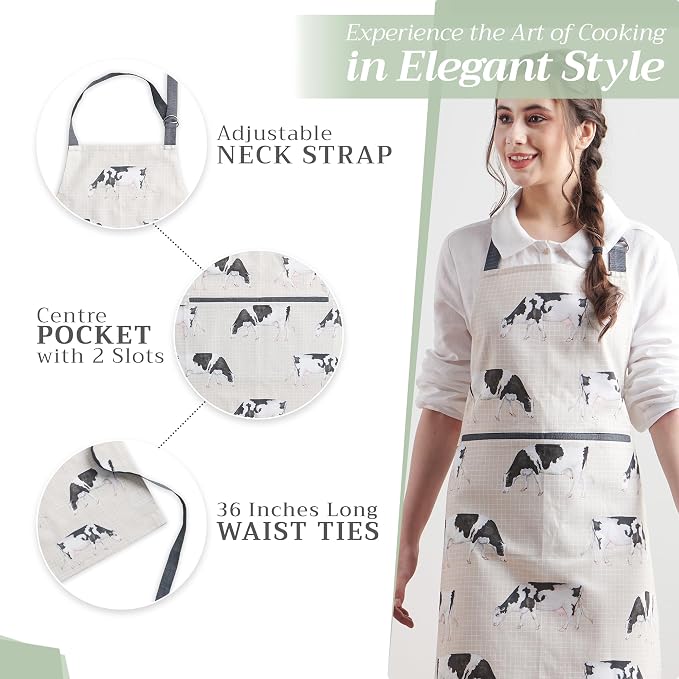 Maison d' Hermine 100% Cotton Apron - Image 5