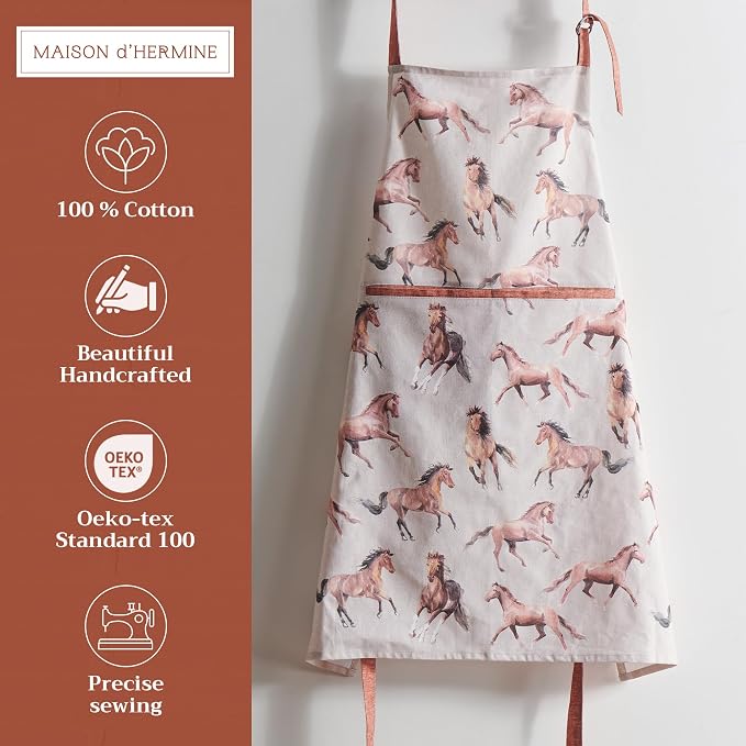 Maison d' Hermine 100% Cotton Apron - Image 2