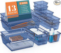 StorMiracle 13 PCS Drawer Organizer Set, 5 Varied Size Bathroom and kitchen by StorMiracle