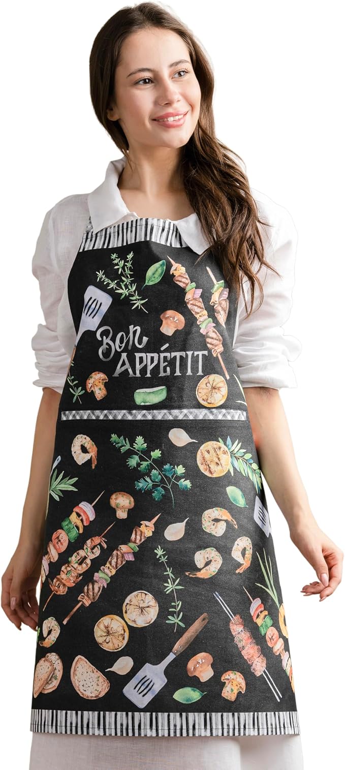 Maison d' Hermine 100% Cotton Apron by MaisondHermine