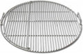 SnS Grills Slow ‘N Sear EasySpin Charcoal Grill Cooking Grate - Compatible with Weber and Other Grills, 2-Zone Stainless Steel Hinged Replacement - Tailgating & Backyard Cooking - 26” Inches