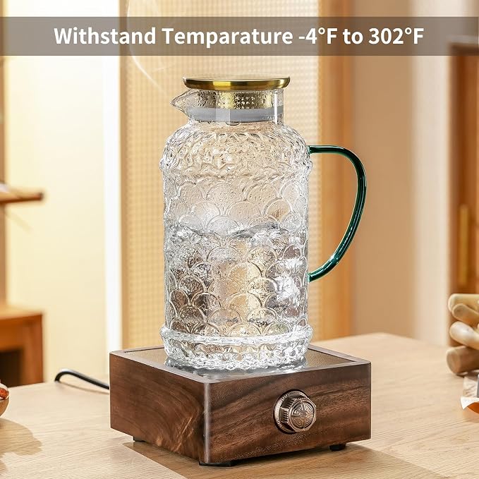 Buaic 2 PACK Glass Pitcher - Image 6
