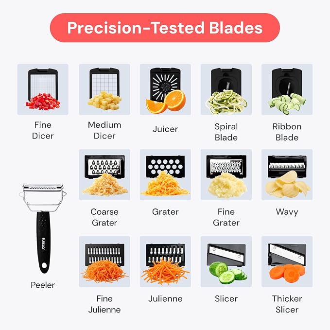 Fullstar Premium Vegetable Chopper and Mandoline Slicer - Image 4