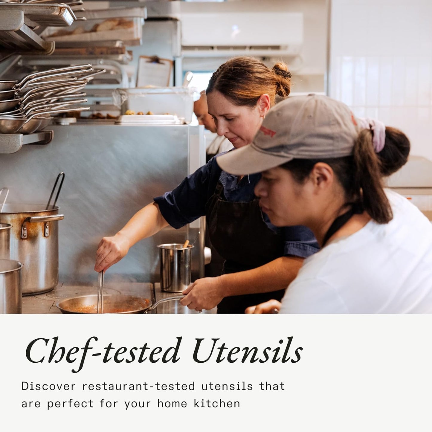 Made In Cookware - Rubber Spatula - Harbour Blue - Versatile Kitchen Essential - Dishwasher Safe - Crafted in China