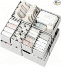 Criusia Drawer Organizer Clothes 12 Pack, Dresser Organizer by Criusia