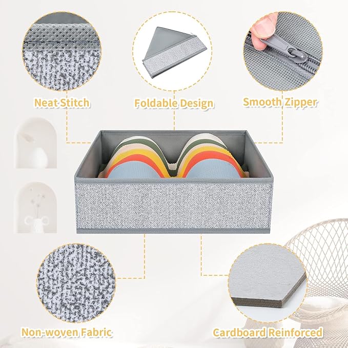 DIMJ Drawer Organizer Clothes 15 Pack - Image 3