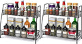 SPISPI Spice Rack Organizer for Cabinet, Bathroom Organizer Countertop by SPISPI