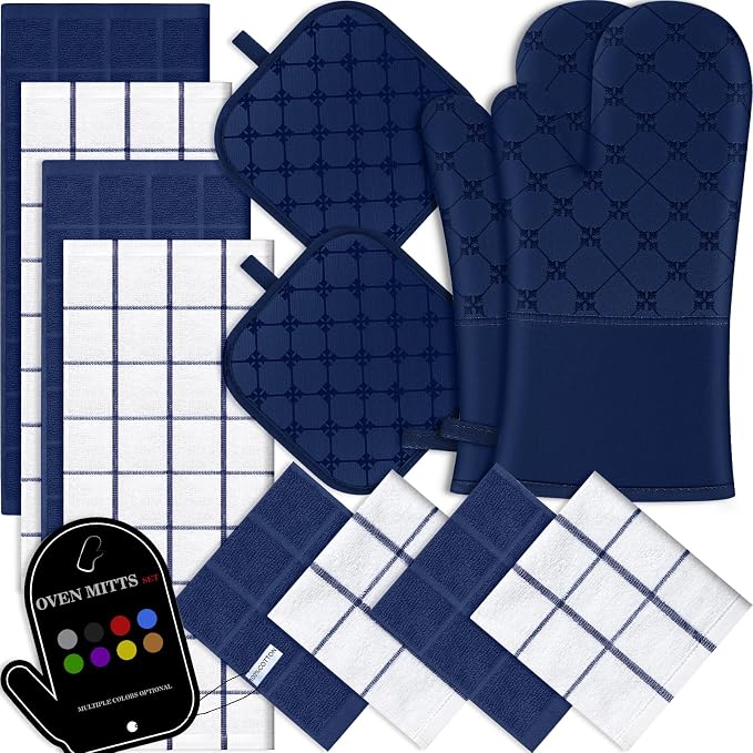 Oven Mitts Kitchen Towels Dishcloths by BSKSSK