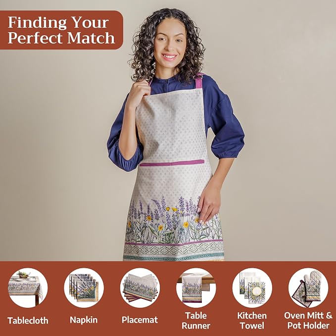 Maison d' Hermine 100% Cotton Apron - Image 4