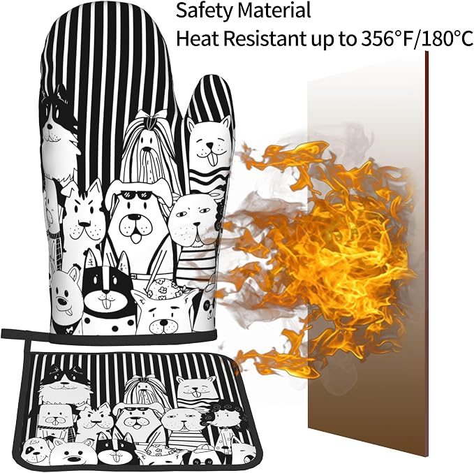 Dog Pot Holders and Oven Mitts - Image 5