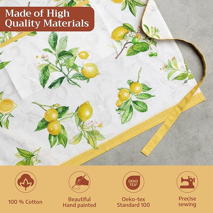 Maison d' Hermine 100% Cotton Apron - Image 3