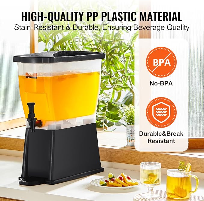 VEVOR Beverage Dispenser, 3 Gallon Drink Dispenser - Image 4