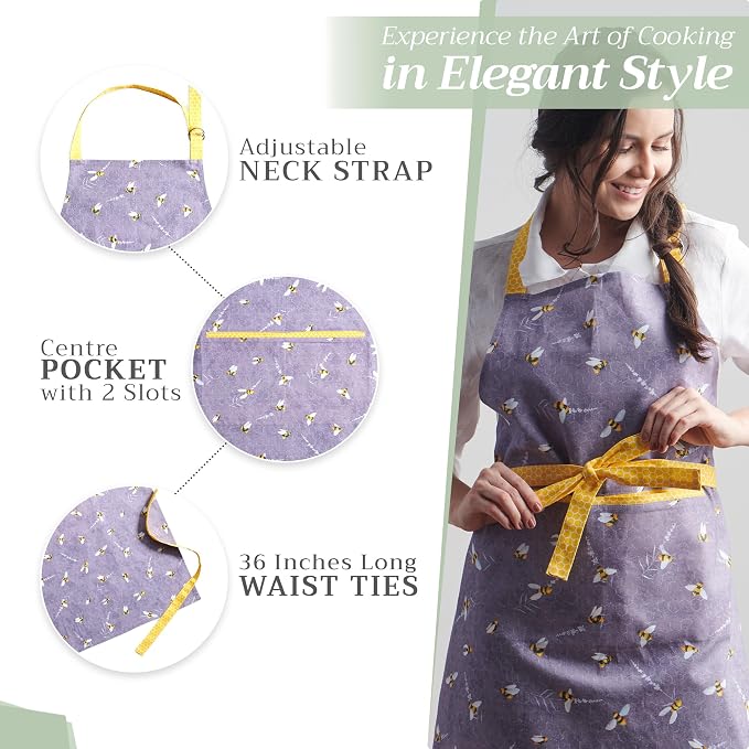 Maison d' Hermine 100% Cotton Apron - Image 5
