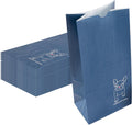 Restaurantware Bag Tek 8 LB Disposable Lunch Bags 100 Sturdy Take Out Bags - Flat Bottom Great For Restaurants Cafes And Bakeries Frenchie Paper Popcorn Bags Versatile For Grocery And More