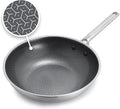 GreenPan Hybrid 11” Nonstick Stainless Steel Wok Pan, APEX Tri-Ply Thermobond by GreenPan