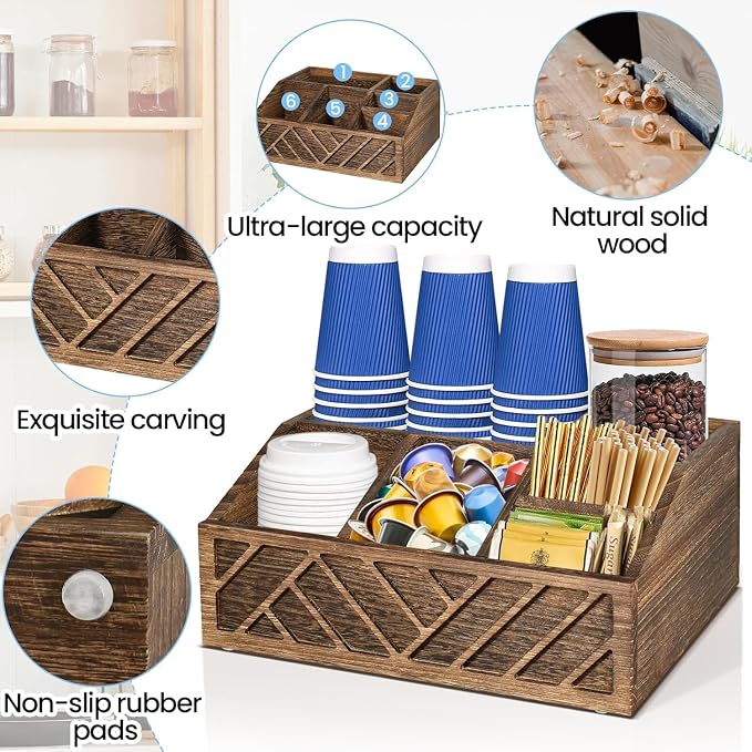 ugiftt Coffee Station Organizer - Image 5