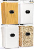 HKJ Chef 4 Pack Extra Large Airtight Food Storage Containers by HKJ+Chef