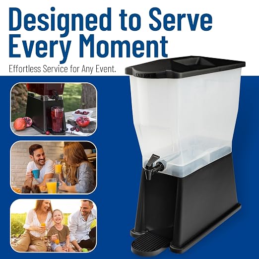 Carlisle FoodService Products Trimline Rectangular Beverage Dispenser - Image 6