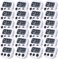 Leumoi 24 Pcs Digital Kitchen Timers Magnetic Back Timers Bulk Large Screen by Leumoi