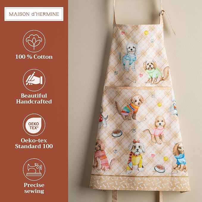 Maison d' Hermine 100% Cotton Apron - Image 2