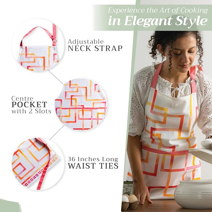 Maison d' Hermine 100% Cotton Apron - Image 6