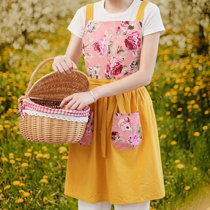 Pinknoke Vintage Pinafore Apron Dress - Image 2