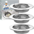 MR.SIGA Kitchen Sink Strainer, Stainless Steel Sink Drain Strainer, Dishwasher by MRSIGA