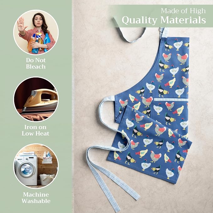 Maison d' Hermine 100% Cotton Apron - Image 3