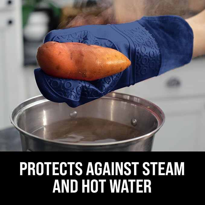 BPA-Free Soft Silicone Oven Mitts - Image 4