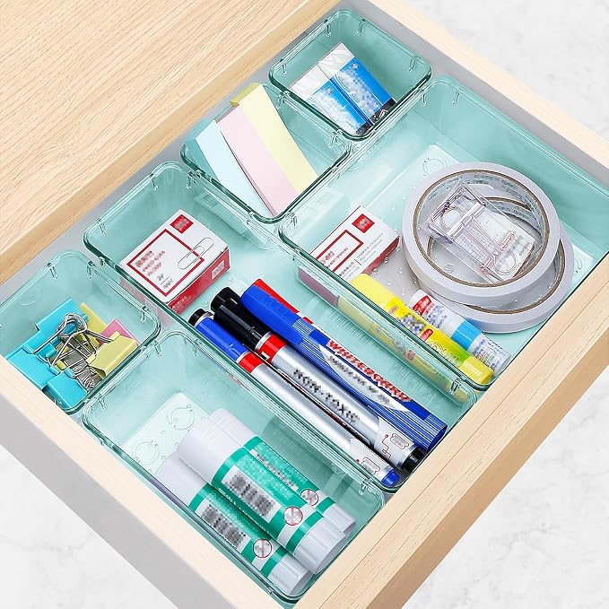 StorMiracle 10 PCS Drawer Organizer Set, 4 Varied Size Bathroom and kitchen - Image 6