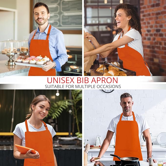 Utopia Kitchen 2 Pack Bib Apron, Adjustable - Image 5