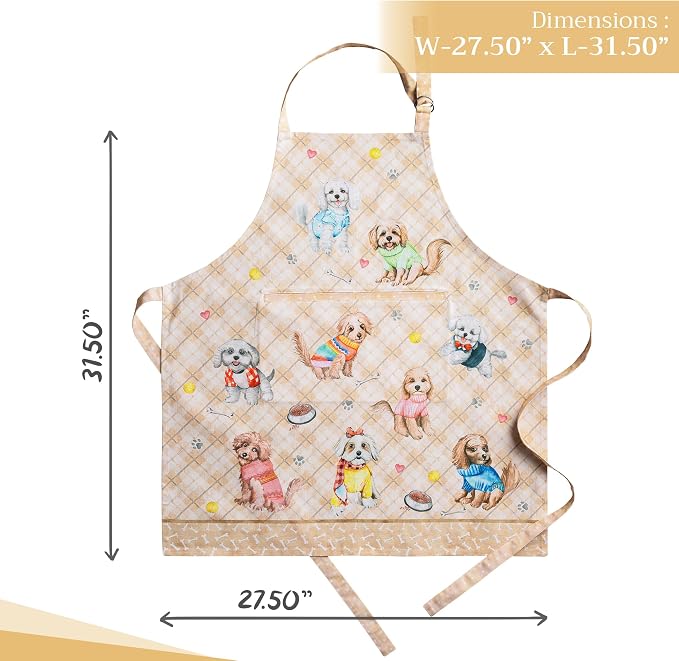 Maison d' Hermine 100% Cotton Apron - Image 4