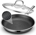 SNOWCLAD Hybrid Nonstick Stainless Steel Frying Pan by SNOWCLAD