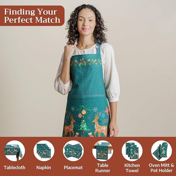Maison d' Hermine 100% Cotton Apron - Image 4