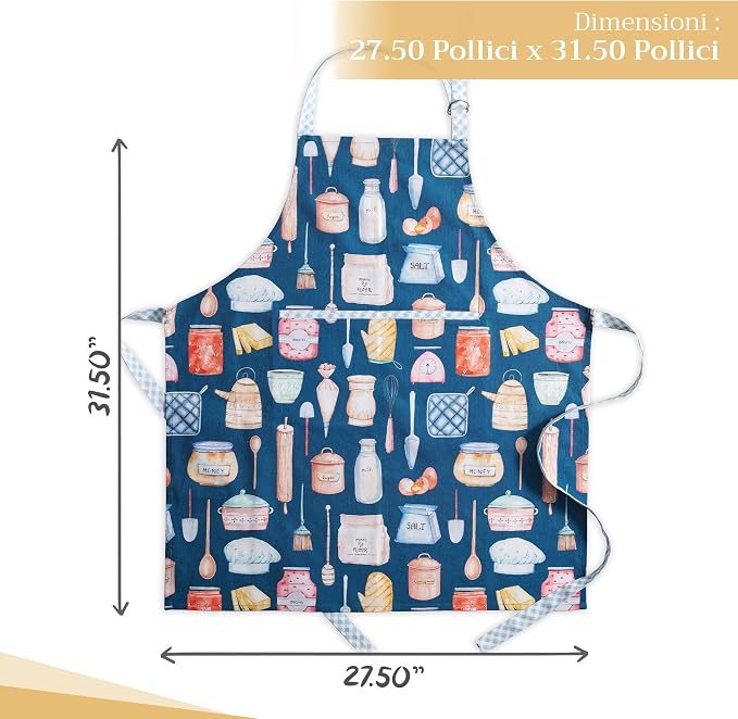 Maison d' Hermine 100% Cotton Apron - Image 4