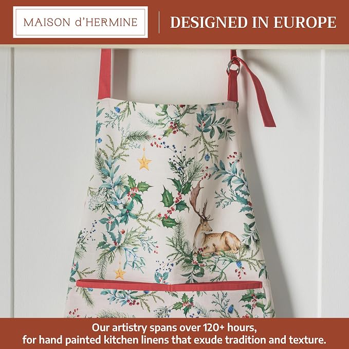 Maison d' Hermine 100% Cotton Apron - Image 2