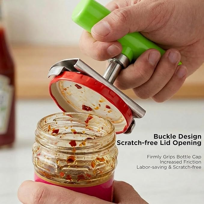 2Pcs Adjustable Jar Opener, Stainless Steel Labor-Saving Can Opener - Image 4