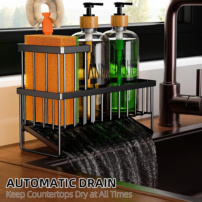 Cisily Kitchen Dish Soap Dispenser Set - Image 8
