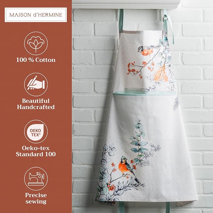 Maison d' Hermine 100% Cotton Apron - Image 2
