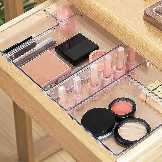 StorMiracle 13 PCS Drawer Organizer Set, 5 Varied Size Bathroom and kitchen - Image 5