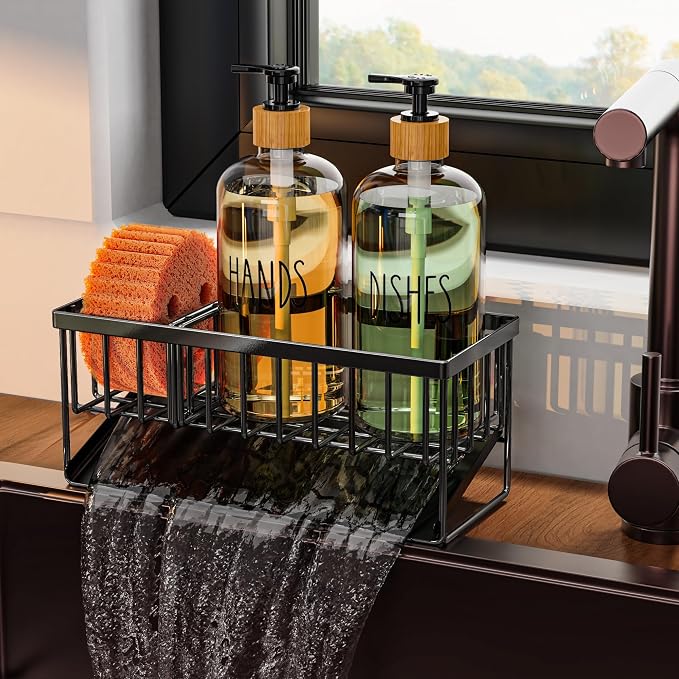 Cisily Kitchen Dish Soap Dispenser Set - Image 9