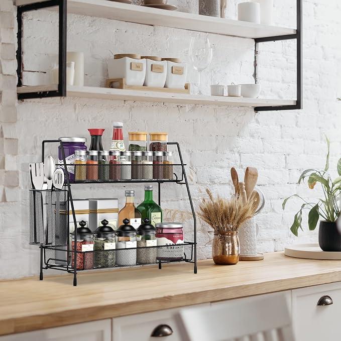 SPISPI Bathroom Organizer Countertop, Spice Rack Organizer - Image 4