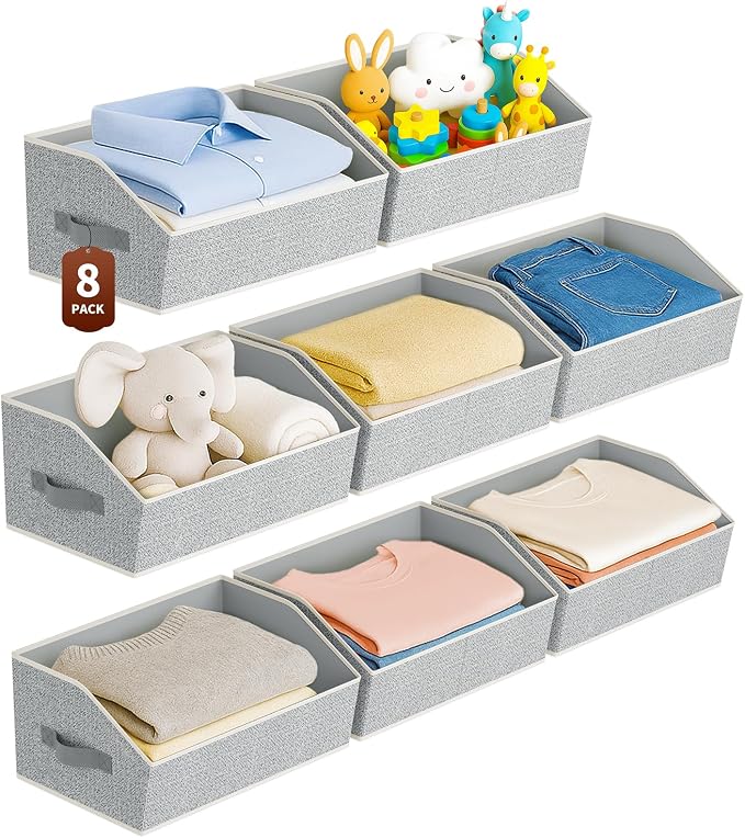 Homsorout Large Closet Organizers and Storage Bins by Homsorout