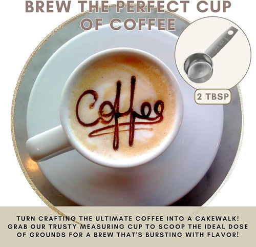 1/8 Cup Stainless Steel Measuring Cup | Sturdy Metal 30 ml | 30 cc | 1 oz | - Image 2