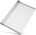 Tomorotec 17.7" x 15.5" Roll Up Dish Drying Rack Over Sink Drying Rack Sink by Tomorotec